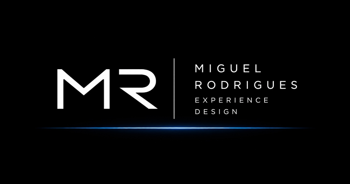 The Atelier — the interactive 3D room at miguelrodrigues.design.